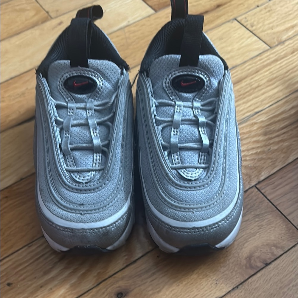 Nike Gray Sneakers Air Max 97 Futuristic Design
